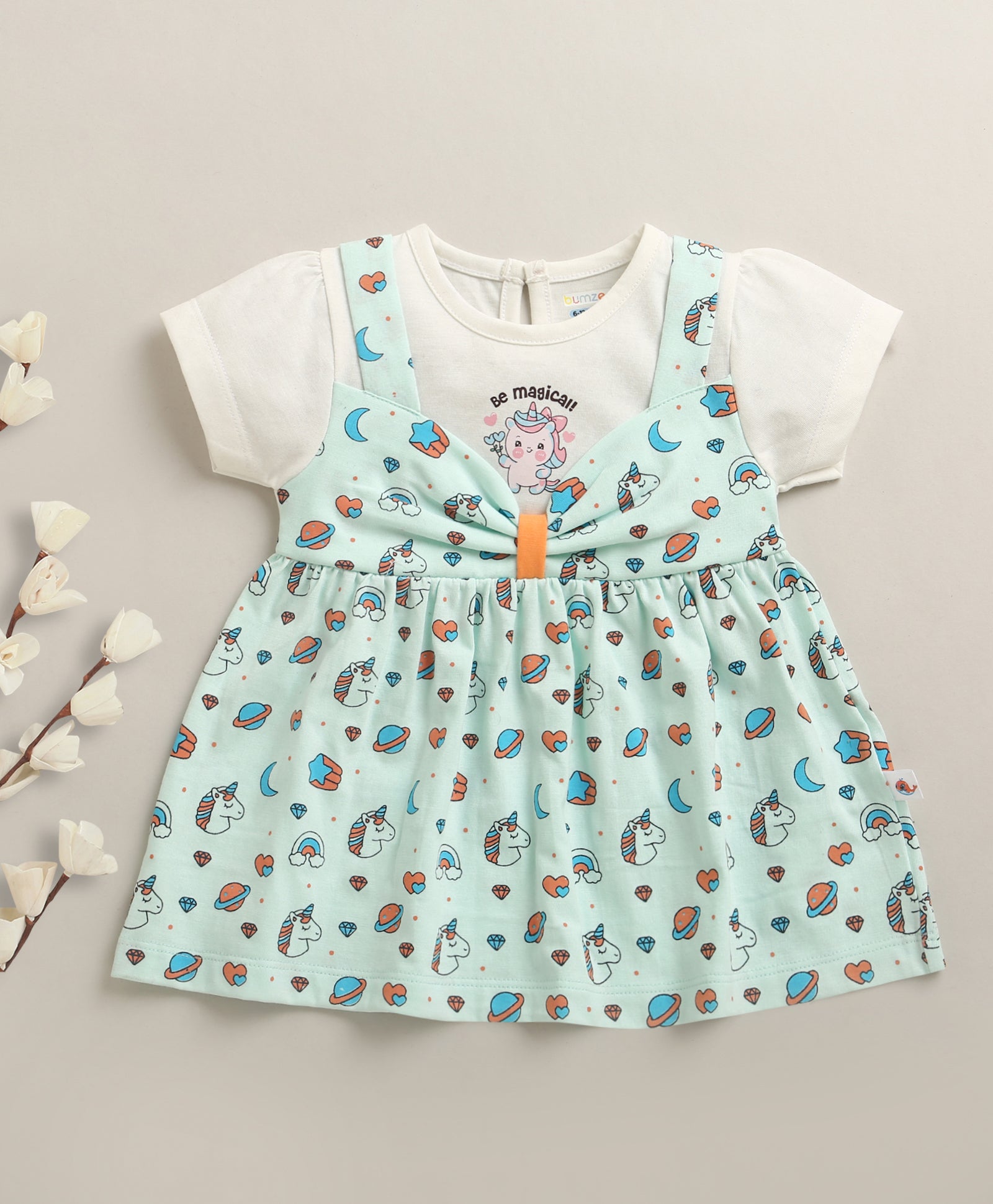 Soft Cotton Frock – Cute & Comfortable for Girls | Bumzee