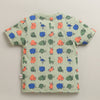 Green Baby Boys Half Sleeves Jabla & Short Set
