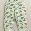 BUMZEE Green Boys Full Sleeves Cotton T-Shirt & Pyjama Set
