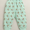 Orange & Mint Boys Full Sleeves Cotton T-Shirt & Pyjama Set