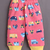 Coral & Yellow Baby Boys Full Sleeves Jabla & Pyjama Set