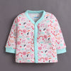 Pink & Mint Baby Girls Full Sleeves Jabla & Pyjama Set