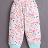 Pink & Mint Baby Girls Full Sleeves Jabla & Pyjama Set