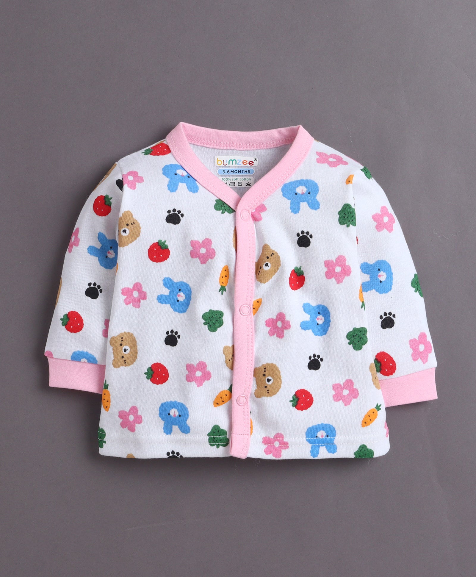 Soft Cotton Jabla & Pyjama Set – Easy Everyday Outfit for Girls | Bumzee