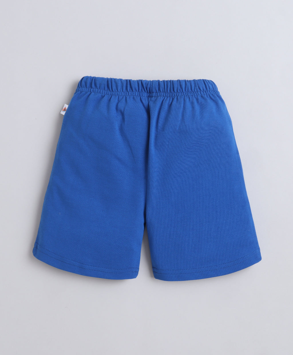 Bumzee Royal Blue Tie & Dye T-Shirt & Short Set, Sleeveless, 100% Cotton
