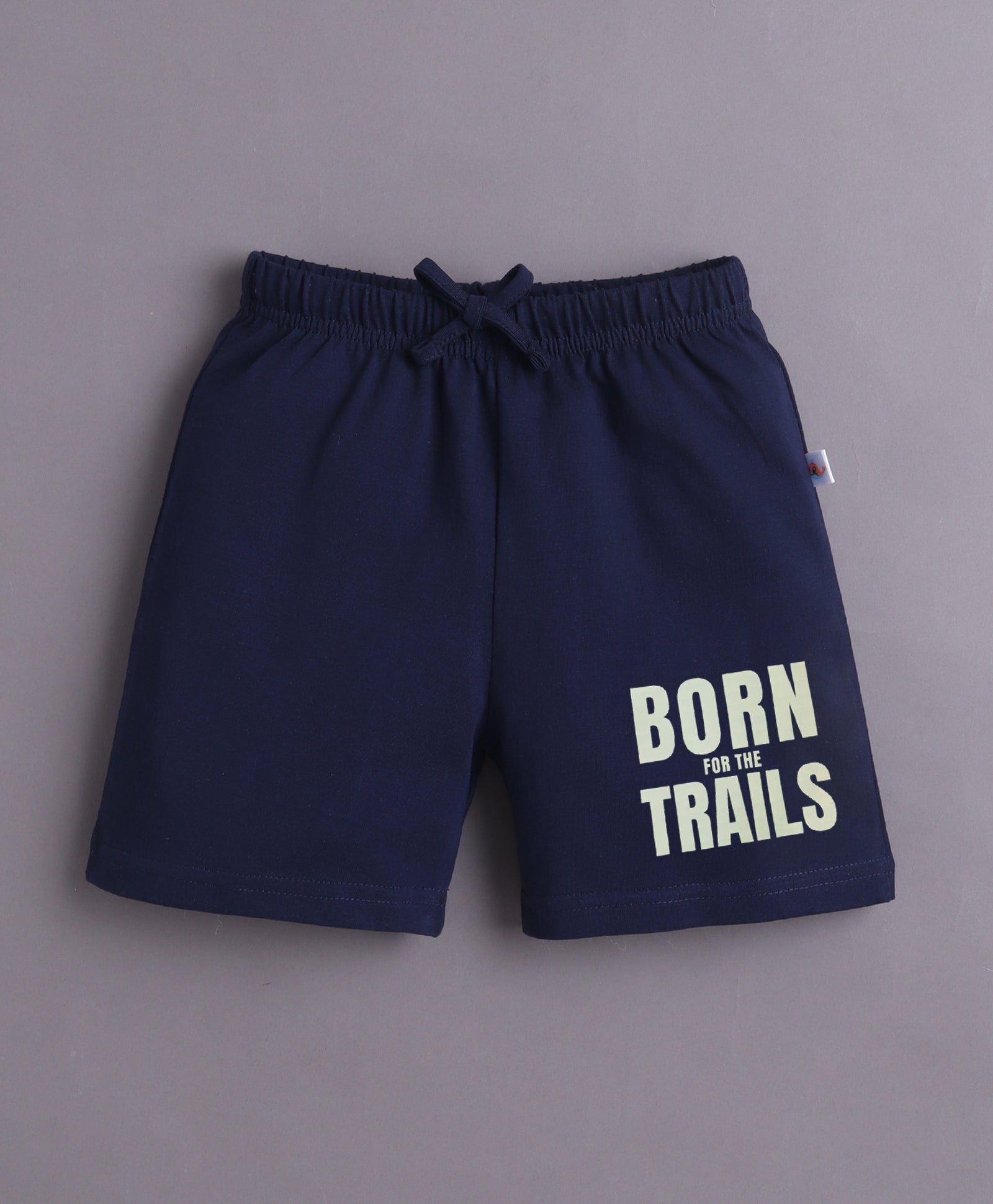 BUMZEE Multi & Navy Boys Half Sleeves T-Shirt & Short Set