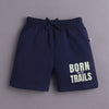 BUMZEE Multi & Navy Boys Half Sleeves T-Shirt & Short Set