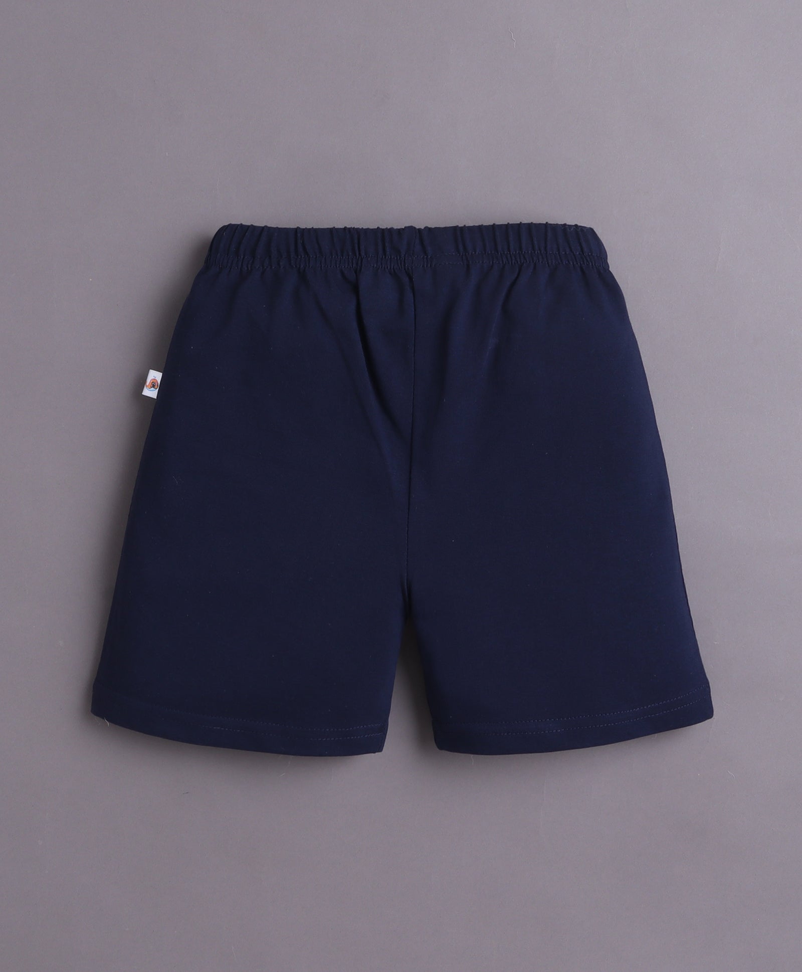 BUMZEE Multi & Navy Boys Half Sleeves T-Shirt & Short Set