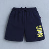 BUMZEE Red & Navy Boys Half Sleeves T-Shirt & Short Set