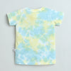 BUMZEE Yellow & Blue Girls Half Sleeves T-Shirt & Short Set