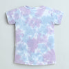 BUMZEE Lavender & Blue Girls Half Sleeves T-Shirt & Short Set