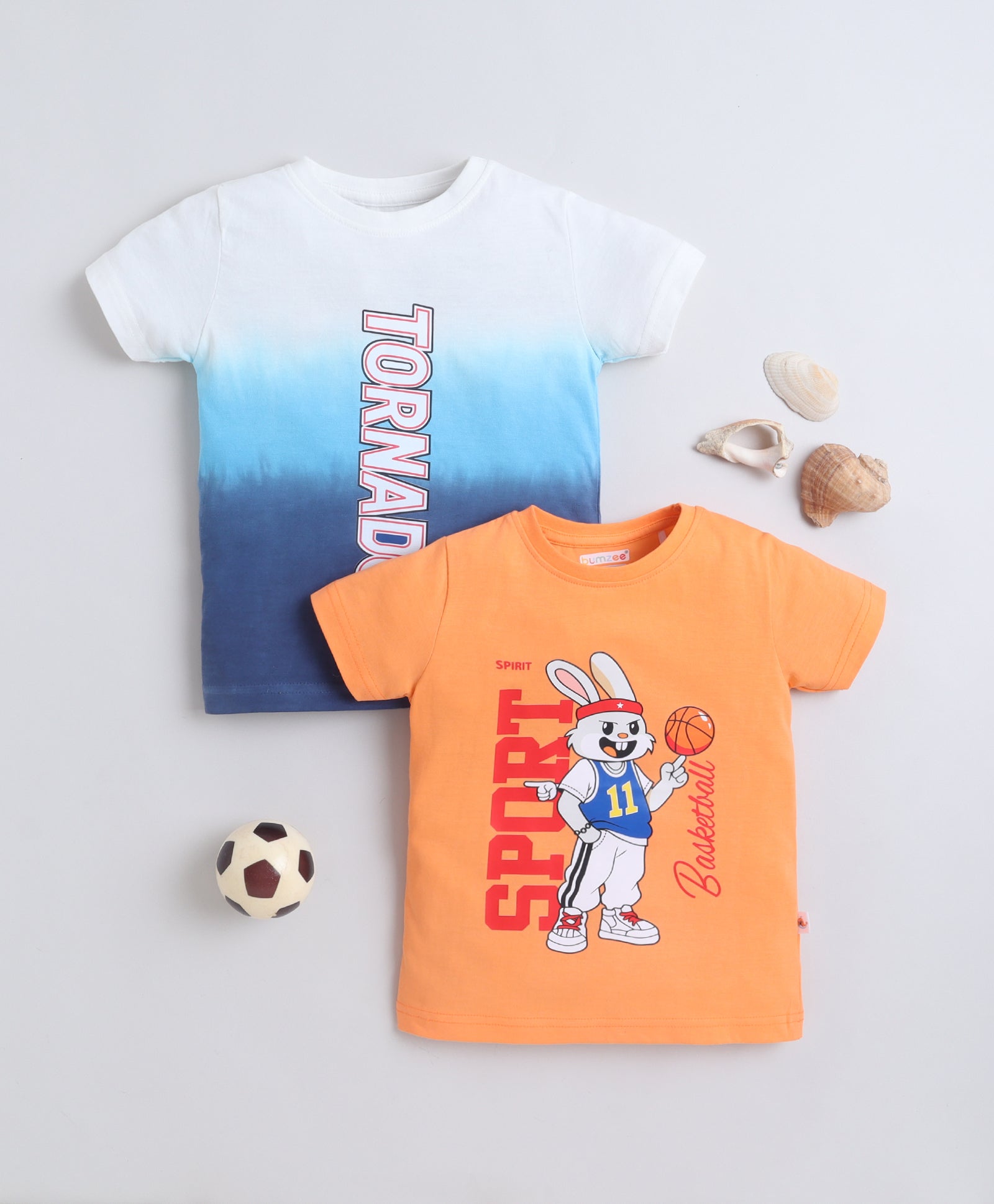 Soft Cotton T-Shirt – Comfortable Everyday Essential for Boys | Bumzee