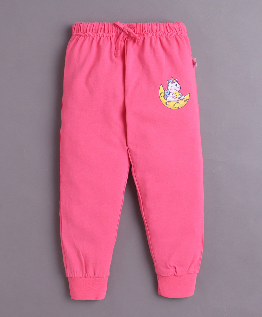 Bumzee Pink Animal Print T-Shirt & Pyjama Set, Half Sleeves, 100% Cotton