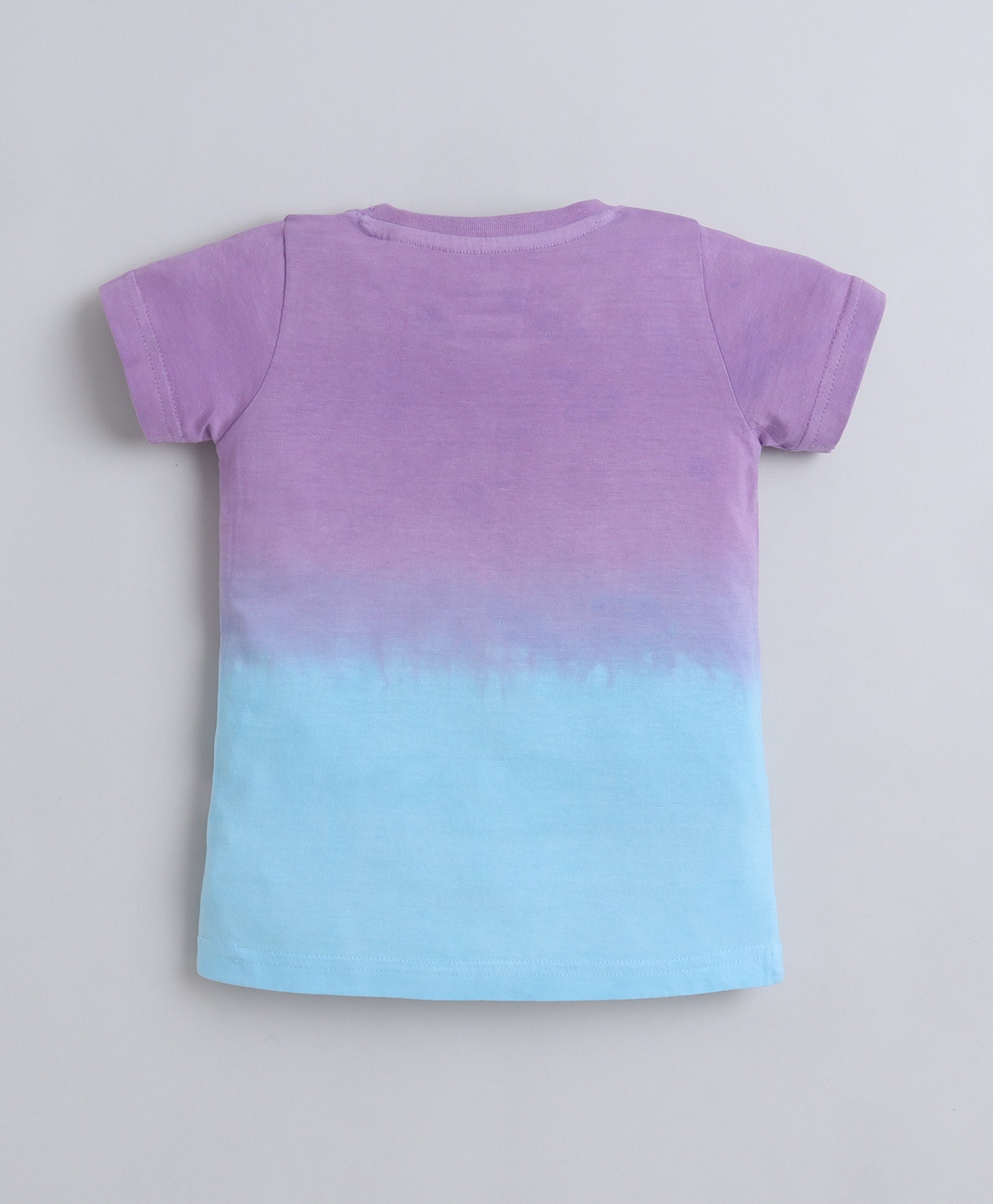 Lilac Girls Half Sleeves Cotton T-Shirt & Pyjama Set