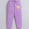 Lilac Girls Half Sleeves Cotton T-Shirt & Pyjama Set