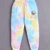 Multi Girls Full Sleeves Cotton T-Shirt & Pyjama Set