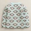 Mint Green Boys Full Sleeves Cotton T-Shirt & Pyjama Set