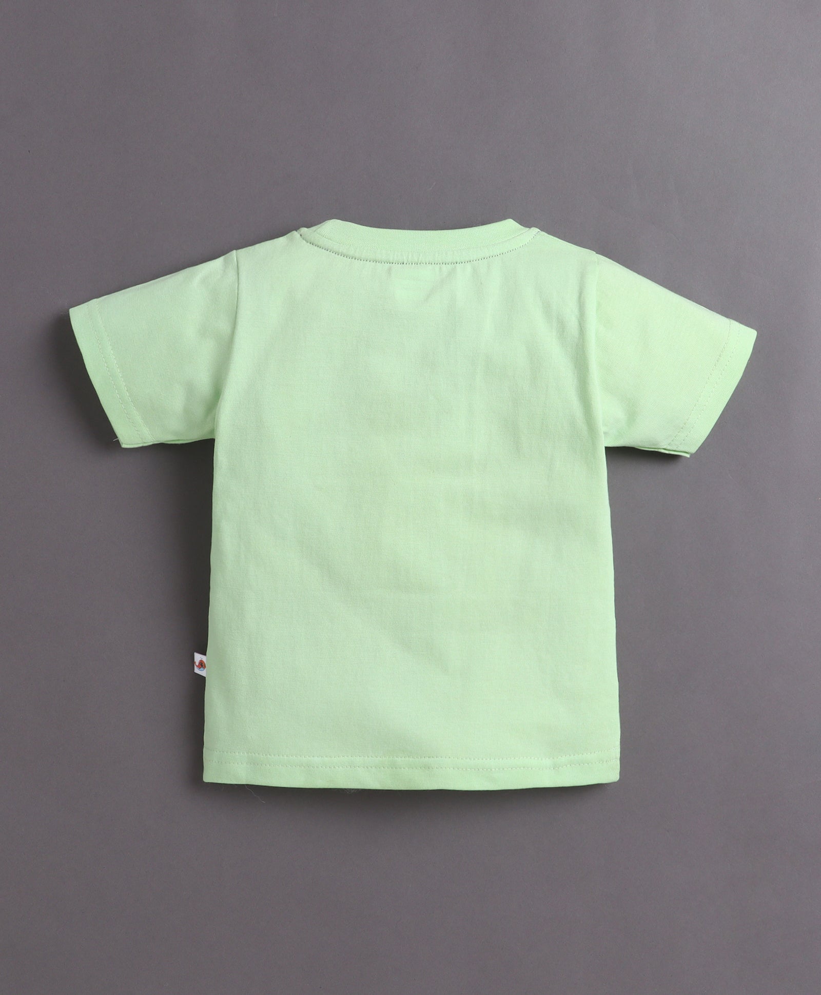 BUMZEE Orange & Green Boys Half Sleeves T-Shirt & Short Set Pack of 2