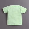 BUMZEE Orange & Green Boys Half Sleeves T-Shirt & Short Set Pack of 2