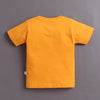 BUMZEE Orange & Green Boys Half Sleeves T-Shirt & Short Set Pack of 2