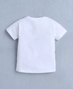 Bumzee Navy & White Animal Print T-Shirt & Short Set, Pack of 2, Half Sleeves
