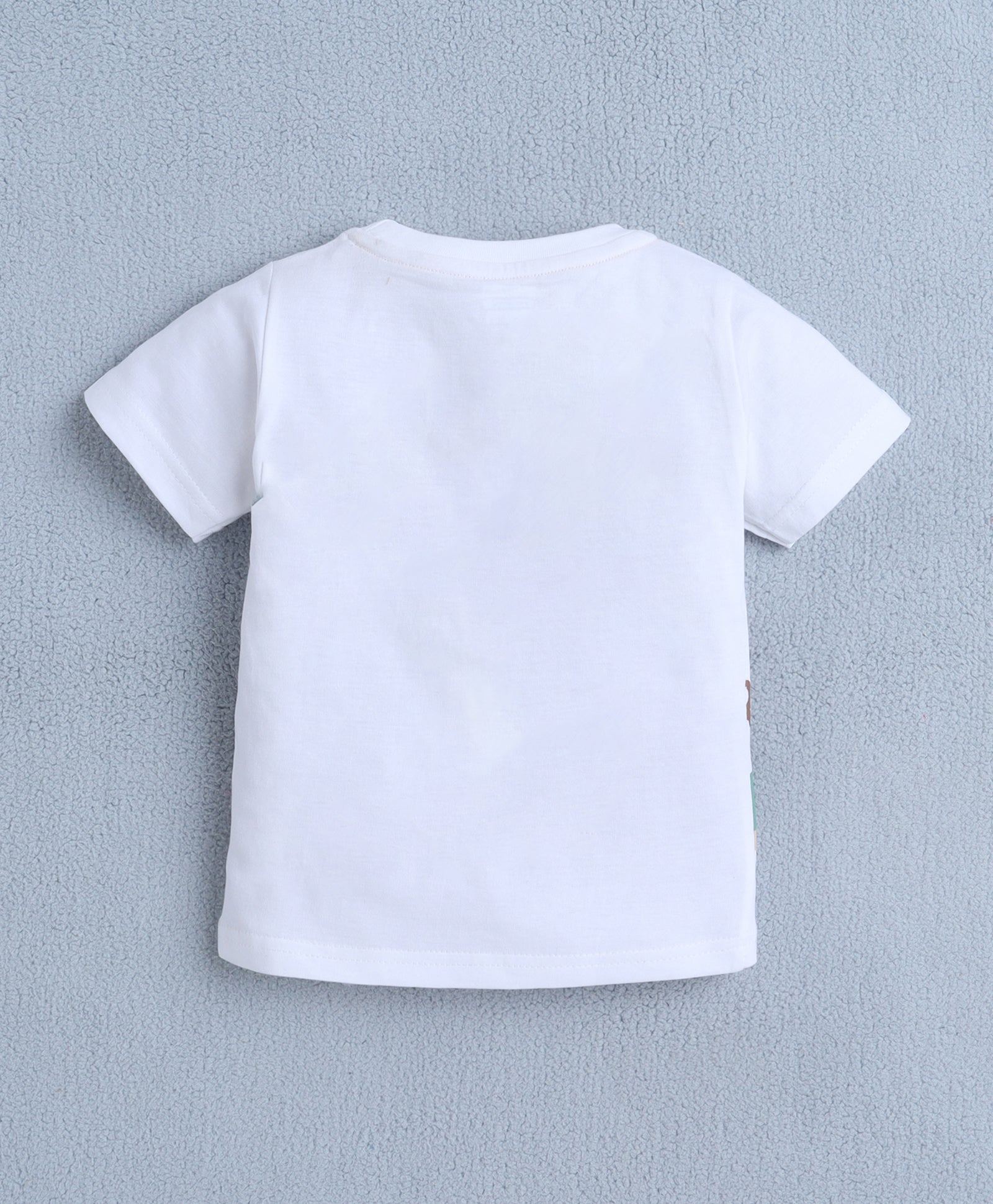 BUMZEE Navy & White Boys Half Sleeves T-Shirt & Short Set Pack of 2