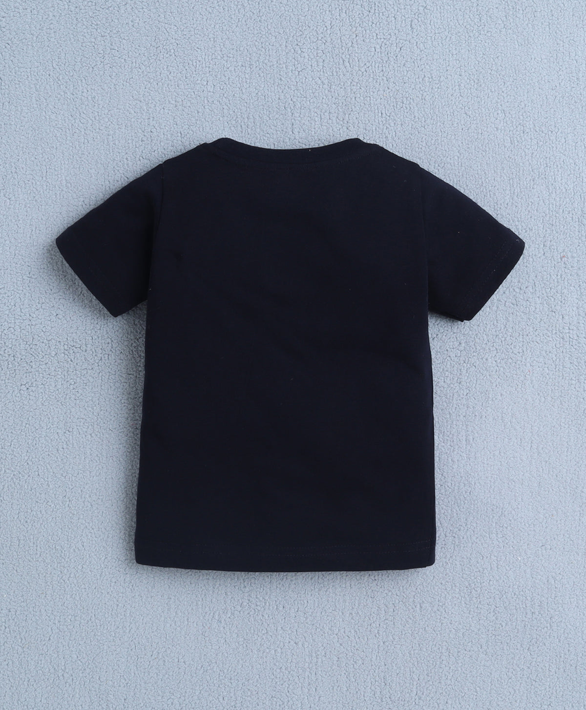 Bumzee Navy & White Animal Print T-Shirt & Short Set, Pack of 2, Half Sleeves