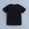BUMZEE Navy & White Boys Half Sleeves T-Shirt & Short Set Pack of 2