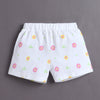BUMZEE Green & Dusty Pink Girls Half Sleeves T-Shirt & Short Set Pack of 2