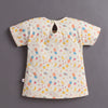 BUMZEE Pink & Beige Girls Half Sleeves T-Shirt & Short Set Pack of 2