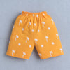 BUMZEE Blue & Orange Boys Half Sleeves T-Shirt & Short Set