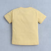 BUMZEE Yellow & White Boys Half Sleeves T-Shirt & Short Set