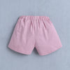 BUMZEE Pink Girls Half Sleeves T-Shirt & Short Set