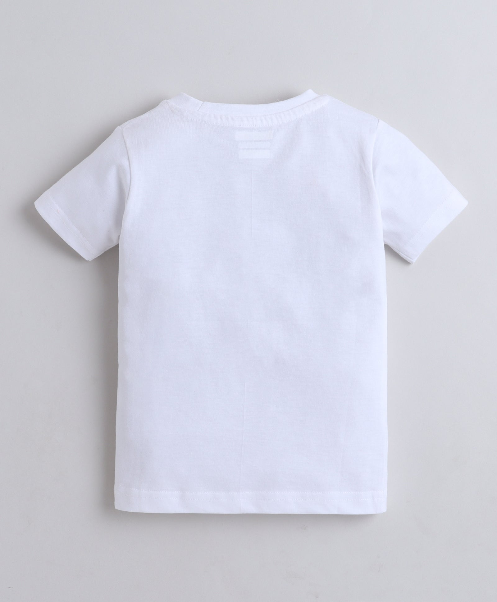 BUMZEE White Unisex Half Sleeves Holi Hai T-Shirt