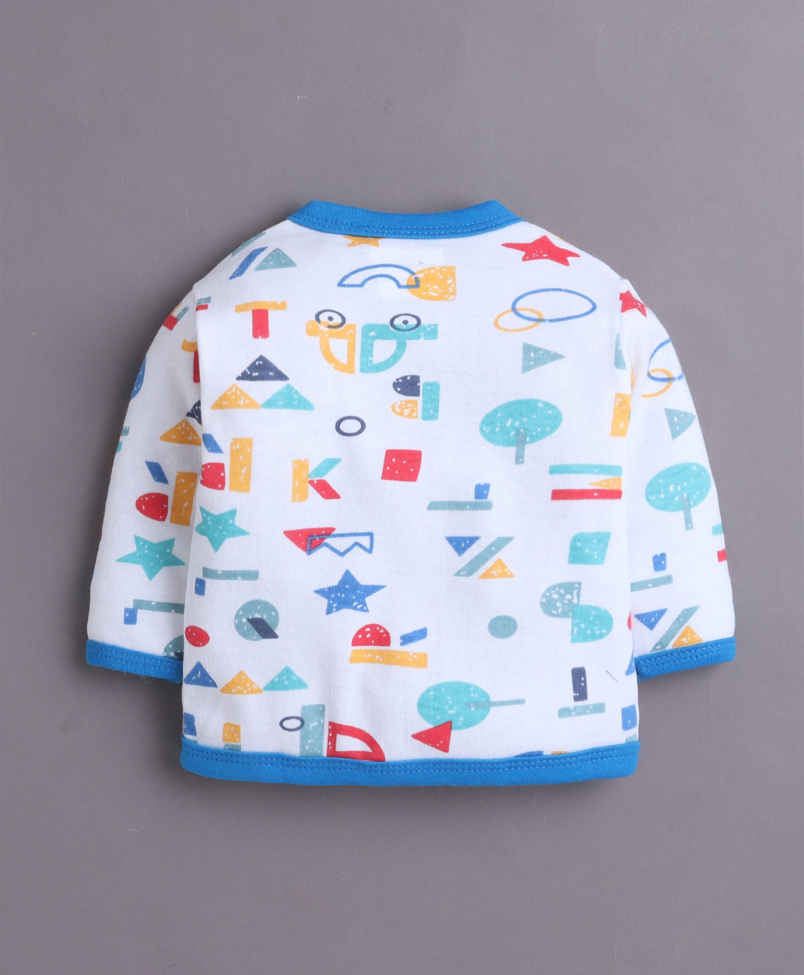 Boys Full Sleeves Jabla Blue & White Pack of 3