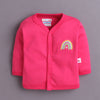 Girls Full Sleeves Jabla White & Baby Pink Pack of 3