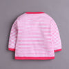 Girls Full Sleeves Jabla White & Baby Pink Pack of 3
