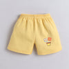BUMZEE Orange & Yellow Girls Shorts Pack Of 4