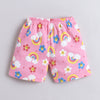BUMZEE Orange & Yellow Girls Shorts Pack Of 4