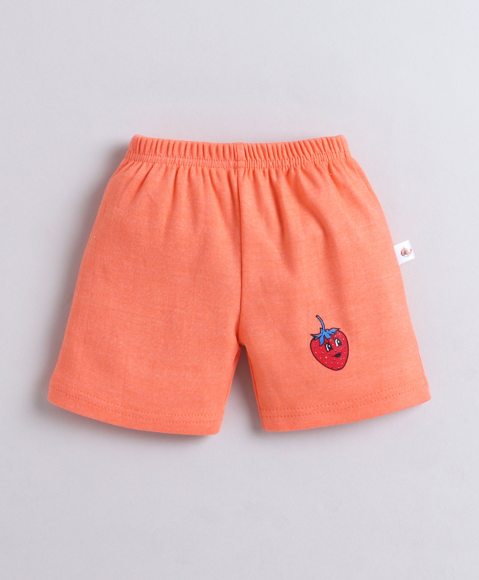 BUMZEE Orange & Yellow Girls Shorts Pack Of 4