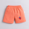 BUMZEE Orange & Yellow Girls Shorts Pack Of 4