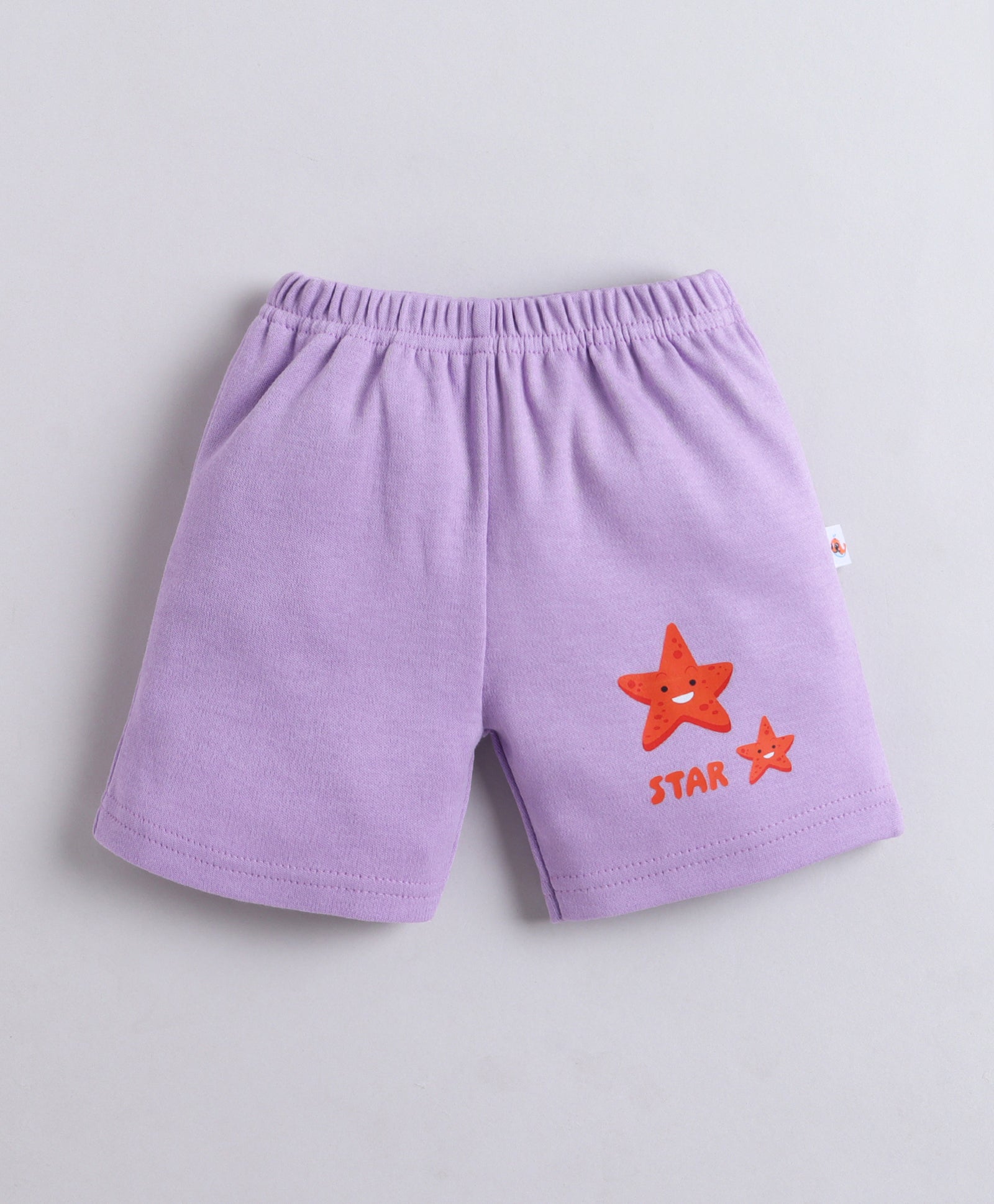 BUMZEE Pink & Lavender Girls Shorts Pack Of 4