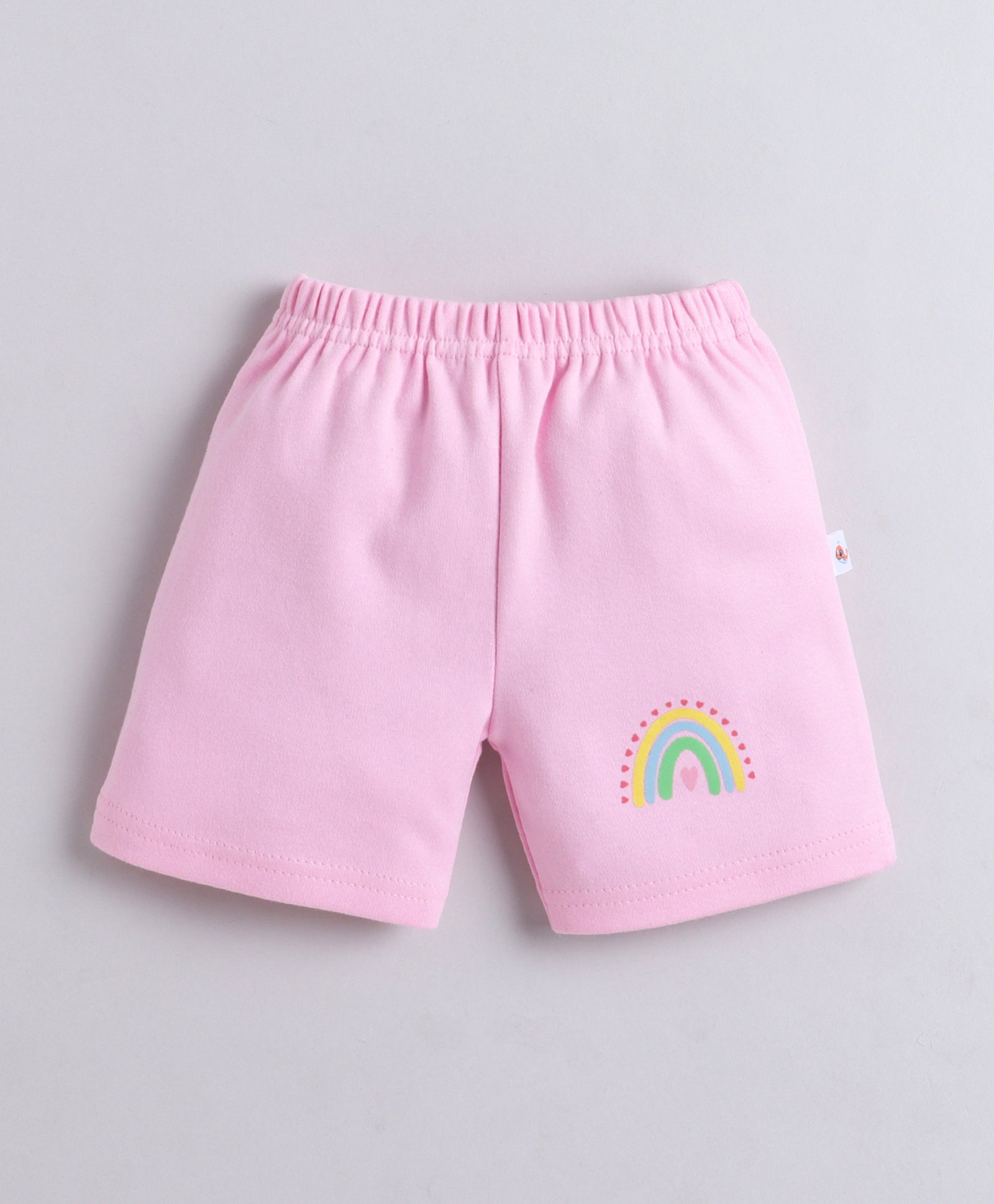 BUMZEE Pink & Lavender Girls Shorts Pack Of 4