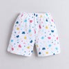 BUMZEE Pink & Mint Green Girls Shorts Pack Of 4