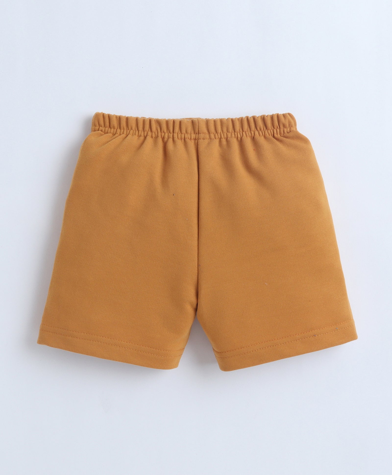 BUMZEE Blue & Mustard Boys Shorts Pack Of 2