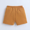 BUMZEE Blue & Mustard Boys Shorts Pack Of 2
