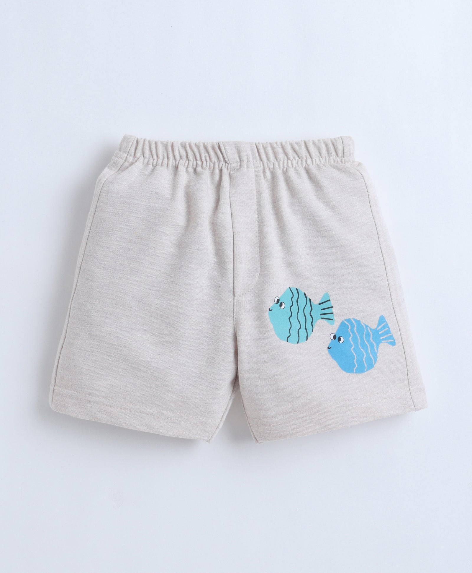 BUMZEE Black & Beige Boys Shorts Pack Of 2