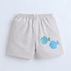 BUMZEE Black & Beige Boys Shorts Pack Of 2