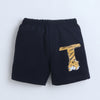 BUMZEE Black & Beige Boys Shorts Pack Of 2