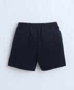 Bumzee Black & Beige Shorts, Pack of 2, 100% Cotton